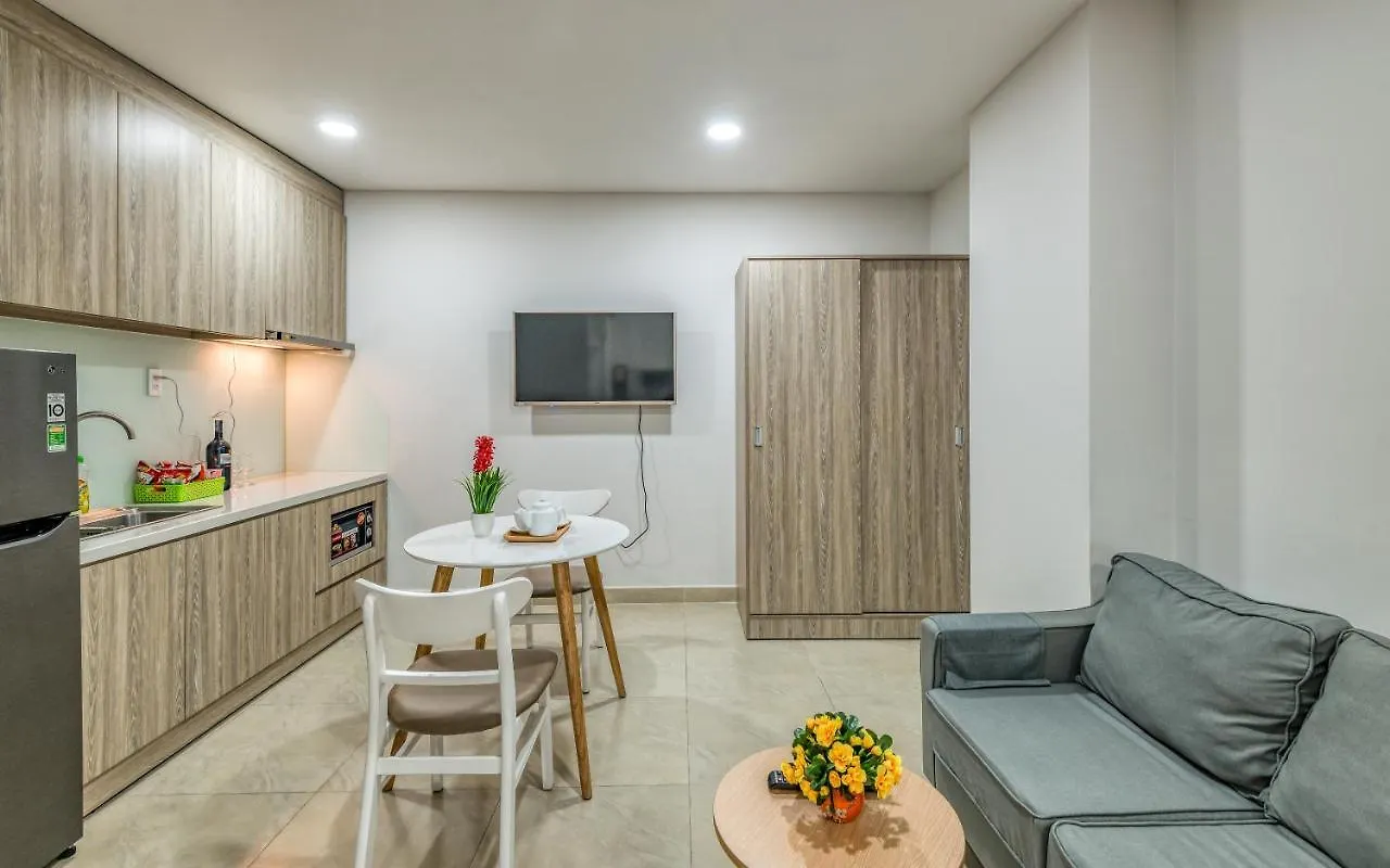 Cherry Hotel And Apartment Ho Či Minovo Město